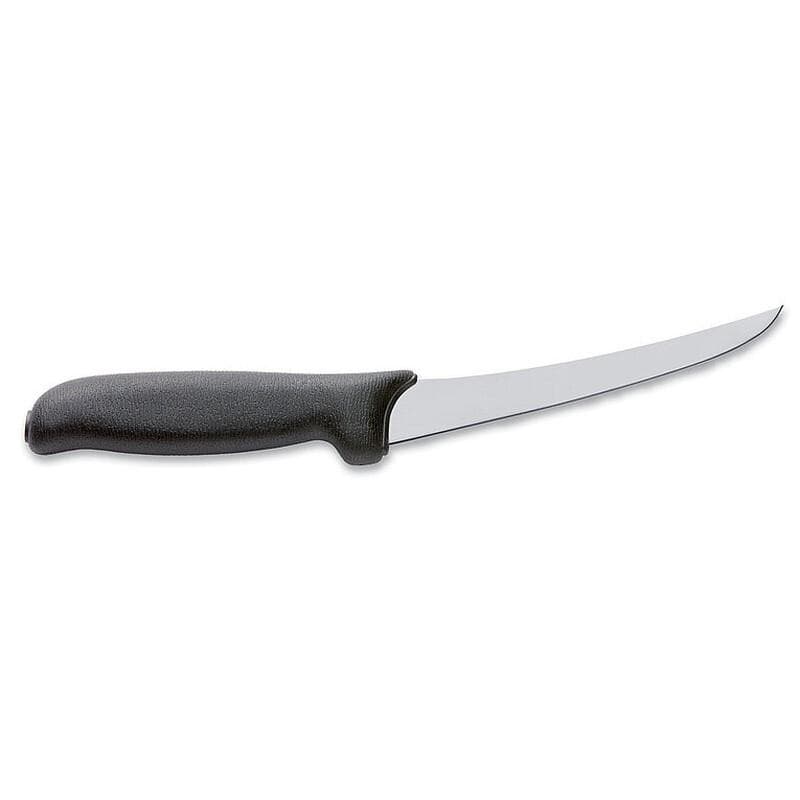 Cuchillo deshuesador semiflexible 15 cm, mango negro